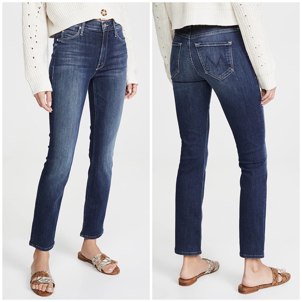 Mother The Mid Rise Dazzler Jeans On the Edge Size 26